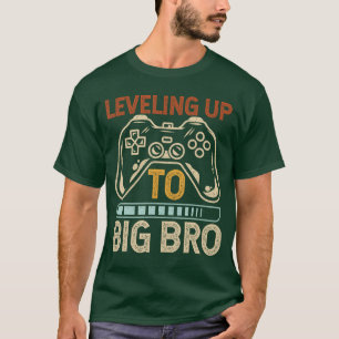 Leveling Upo Big Bro Brother Gaming Gamer Controll T-Shirt