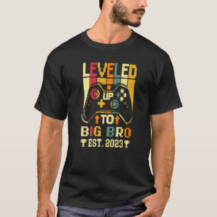 Levelled Up To Big Brother 2023 Promoted To Big Br T-Shirt