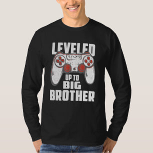 Levelled Up To Big Brother Pregnancy Announcement T-Shirt