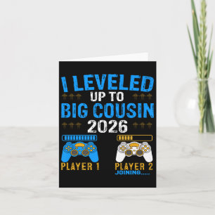 Levelled Up To Big Cousin 2026 Promoted To Future Card