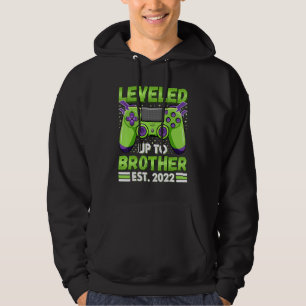 Levelled Up To Brother 2022 Promoted To Big Bro Ga Hoodie