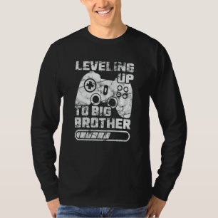 Levelling Up Big Brother Big Brother Idea T-Shirt