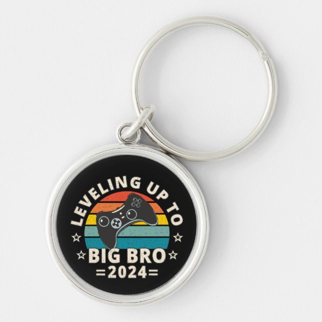 Levelling Up To Big Bro 2024 Keychain (Front)