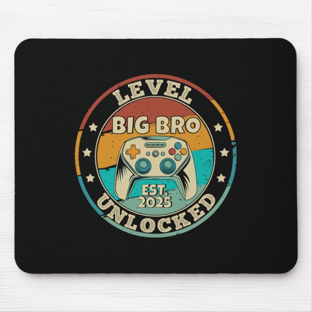 Levelling Up To Big Brother 2025 Level Unlocked Vi Mouse Pad (Front)
