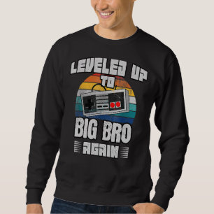 Levelling Up To Big Brother Again 2023 Brother Ga Sweatshirt