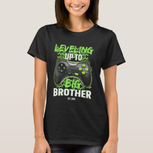 Levelling Up To Big Brother Est 2025 Funny Game Co T-Shirt