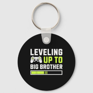 Levelling Up To Big Brother - Funny Gamer For Men  Keychain