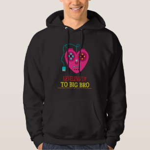 Levelling Up To Big Brother Game Saying Sarcastic Hoodie