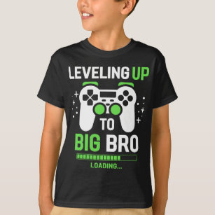 Levelling Up To Big Brother Gaming Boy T-Shirt