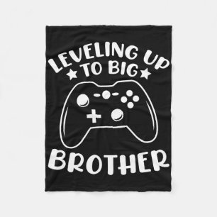 Levelling Up To Big Brother Video Game Controller  Fleece Blanket