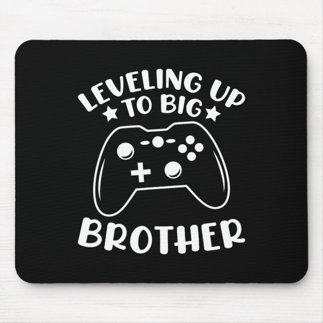 Levelling Up To Big Brother Video Game Controller  Mouse Pad (Front)