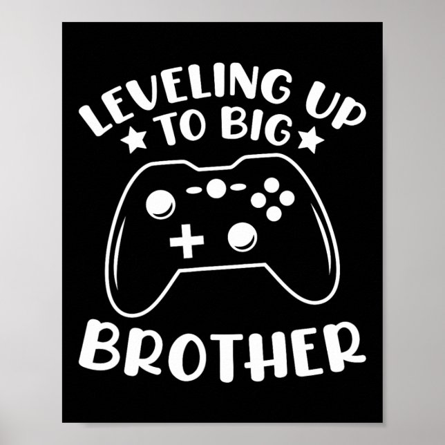 Levelling Up To Big Brother Video Game Controller  Poster (Front)