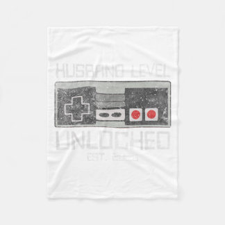 Levelling Up to Husband 2026 Levelled Up Bachelor Fleece Blanket