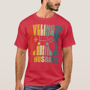 Levelling Up To Husband Groom Bride Wedding  T-Shirt