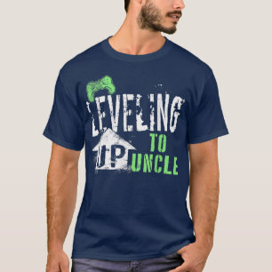 Levelling Up To Uncle 2022 Funny Video Game Contro T-Shirt