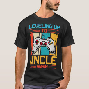 Levelling Up To Uncle Again Gamer Promoted To Uncl T-Shirt