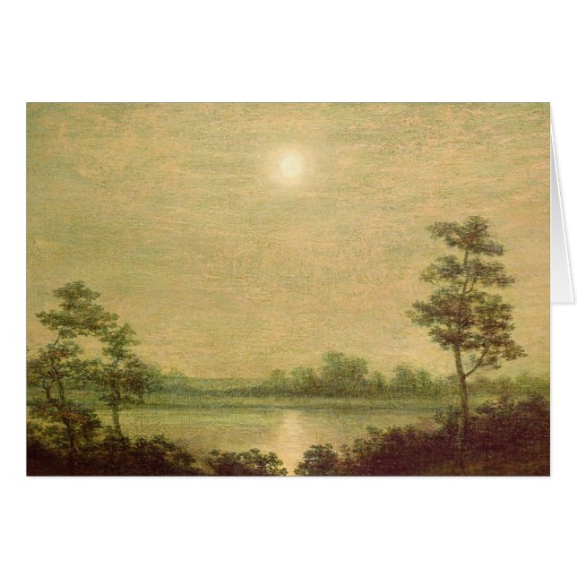 Lever de la lune (Devant horizontal)