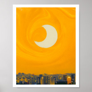 Lever de Lune — Affiche