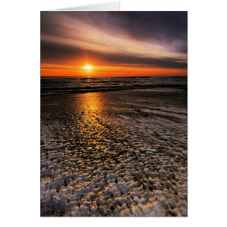 Lever de soleil 7. de plage de Southwold