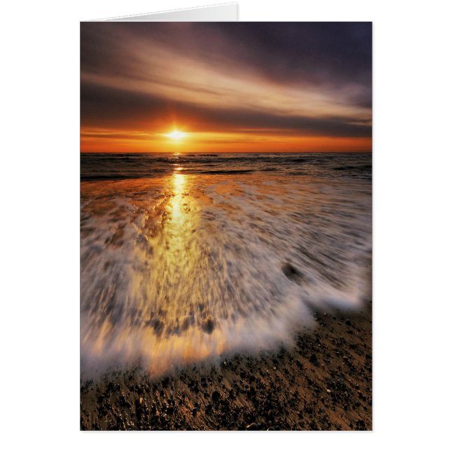 Lever de soleil 8. de plage de Southwold (Devant)