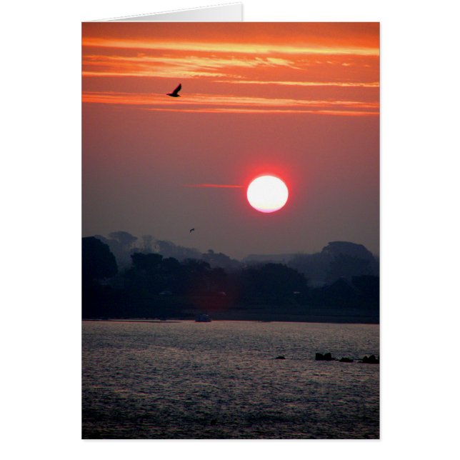 Lever de soleil à Guernesey (Devant)