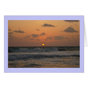 Lever de soleil à la plage