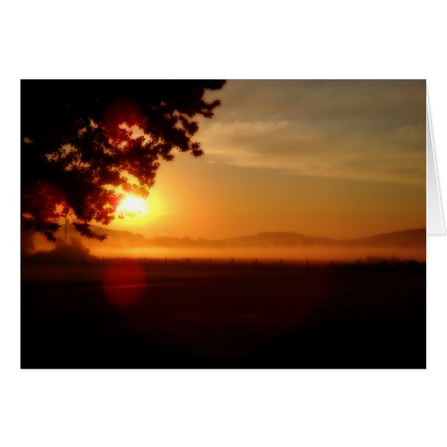 Lever de soleil du Kentucky (Devant horizontal)