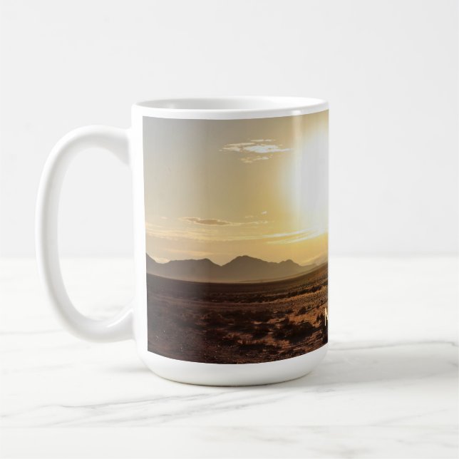 Lever de soleil sur Namib Desert Mug (Gauche)