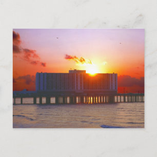Lever Du Soleil Aux Cartes Postales De L'Hôtel Fla