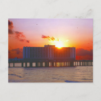 Lever Du Soleil Aux Cartes Postales De L'Hôtel Fla