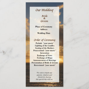 Lever du soleil avec nuages St. Martin Programme d