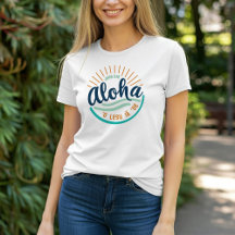 Lever du soleil "Jésus t'aime" T-shirt hawaïen