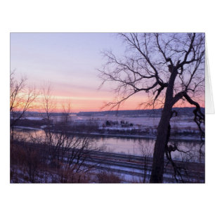 Lever du soleil levant de Dayton