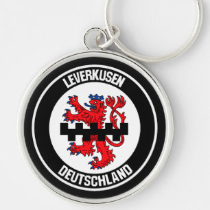 Leverkusen Round Emblem Keychain
