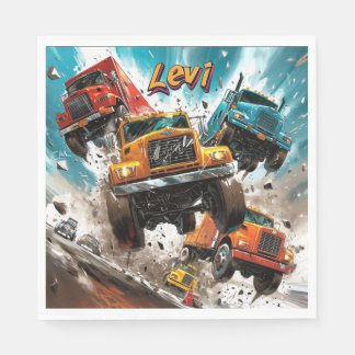 Levi Birthday Napkin