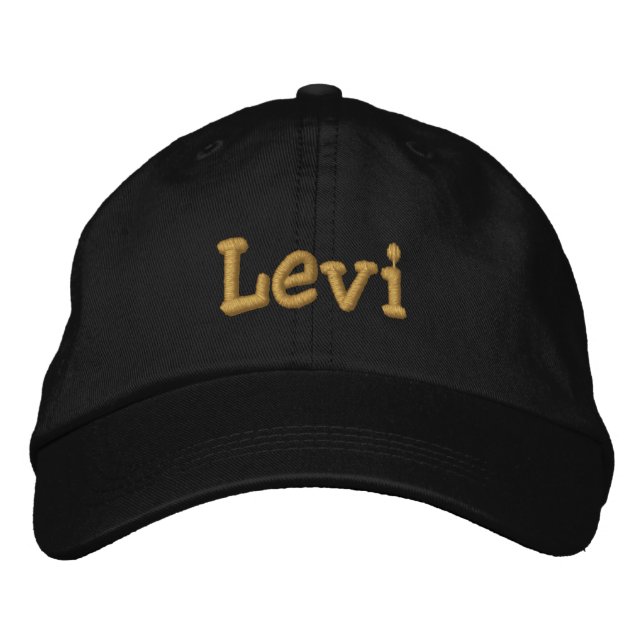 Levi Casquette / Casquette de baseball personnalis (Devant)