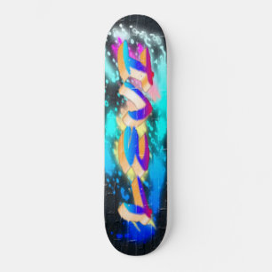 LEVI Customisé Graffiti Skateboard