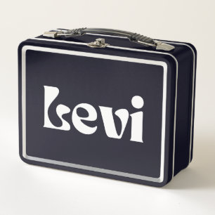 Levi Metal Lunch Box