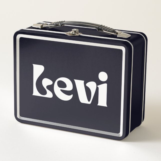 Levi Metal Lunch Box (Front)
