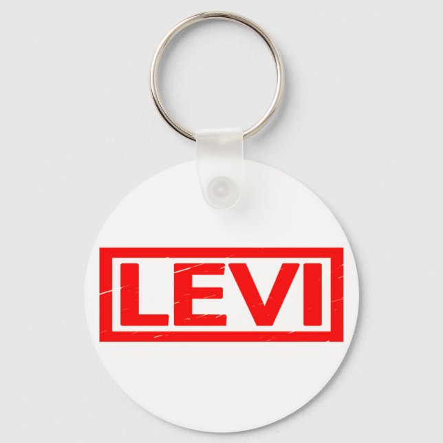 Levi Stamp Keychain (Front)