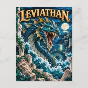 Leviathan, Paper Cut Monster Postcard