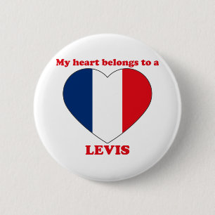 Levis 2 Inch Round Button