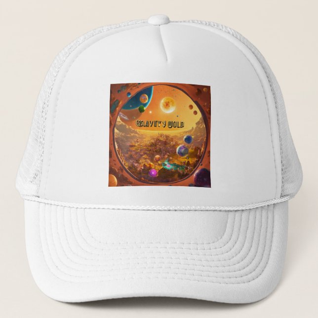 "Levitate Lounge" Trucker Hat (Front)