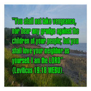 Leviticus 19:18 WEBU Poster