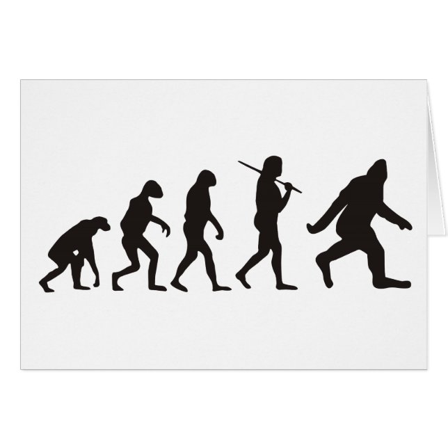L'Évolution De Bigfoot (Devant horizontal)