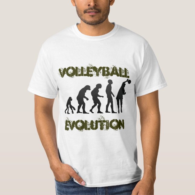 L'évolution du T-shirt de volleyball (Devant)