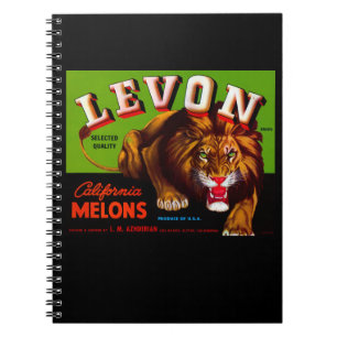 Levon California Melons Notebook