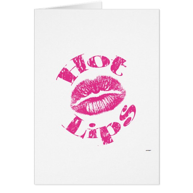 Lèvres chaudes ! Lèvres roses (Devant)