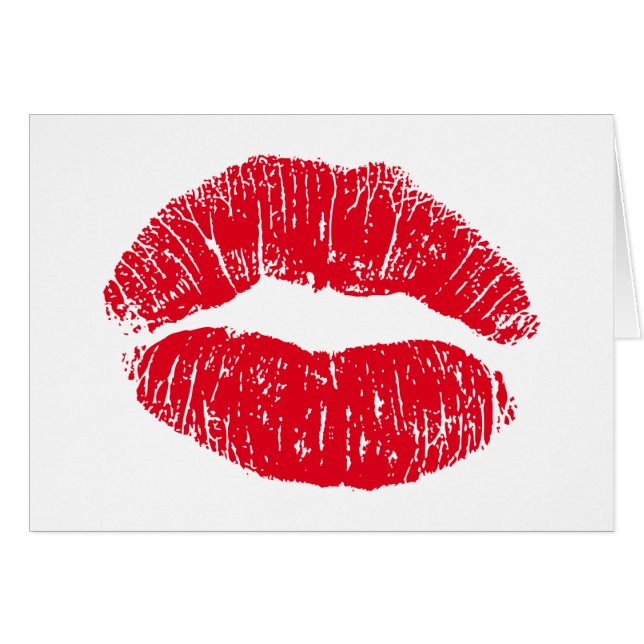 Lèvres Kissy Red Kissy (Devant horizontal)