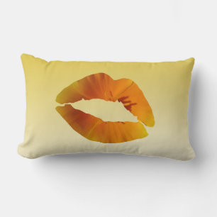 Lèvres Lumbar Coussin 33 cm x 53 cm
